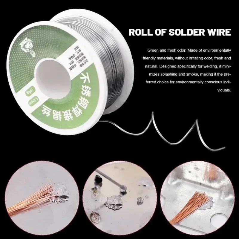 1.0mm 20/50/100g Rosin-Cored N - مراجعة Diy Electronics Flux وسعره