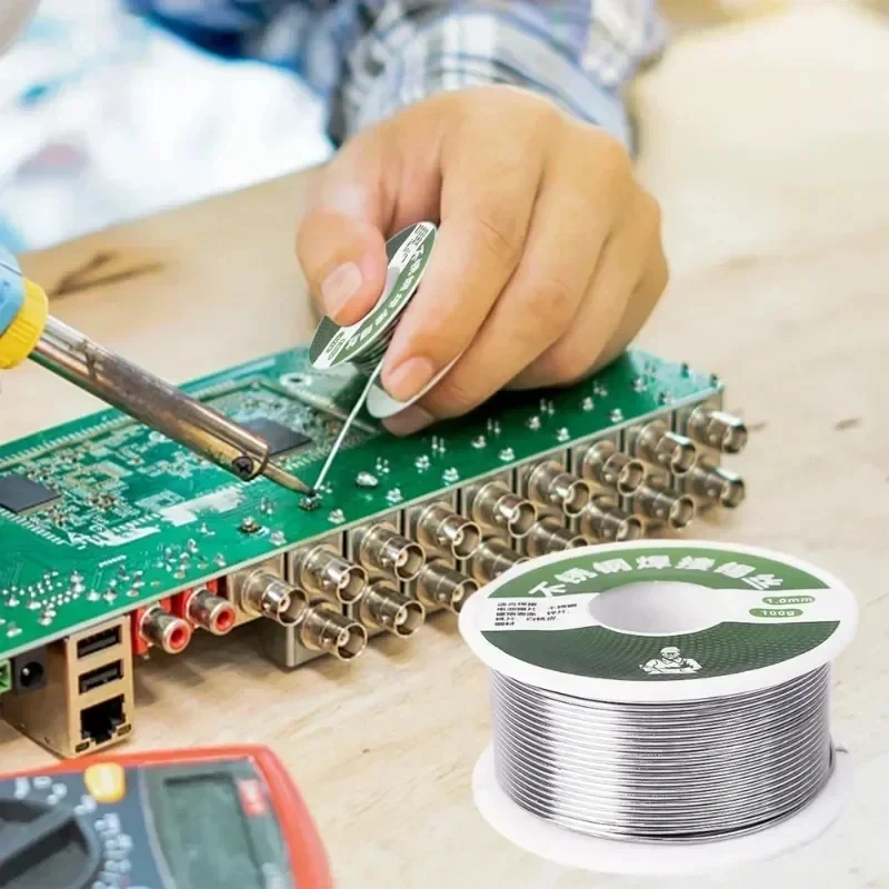 1.0mm 20/50/100g Rosin-Cored N - مراجعة Diy Electronics Flux وسعره