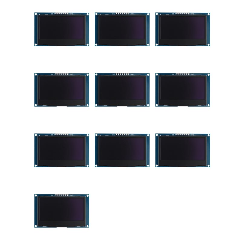 AS95-10Pcs 2.42 Inch 12864 128 - مراجعة I2C Lcd Display وسعره