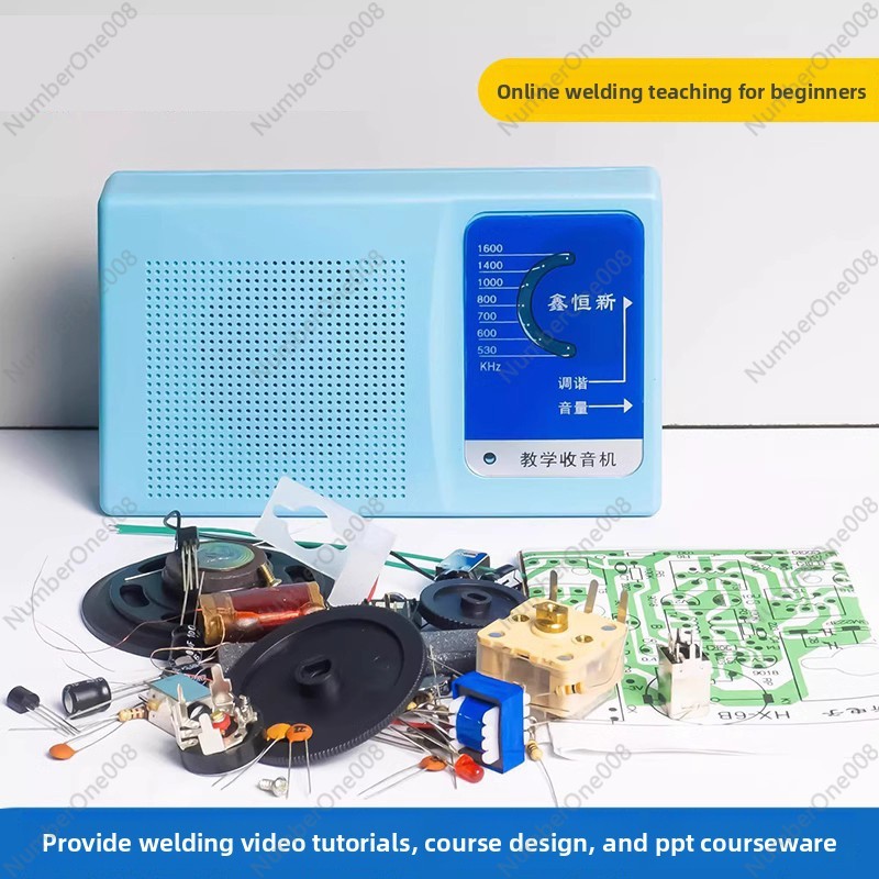 6-Transistor AM Radio DIY Kit  - مراجعة Diy Electronics Circuits وسعره