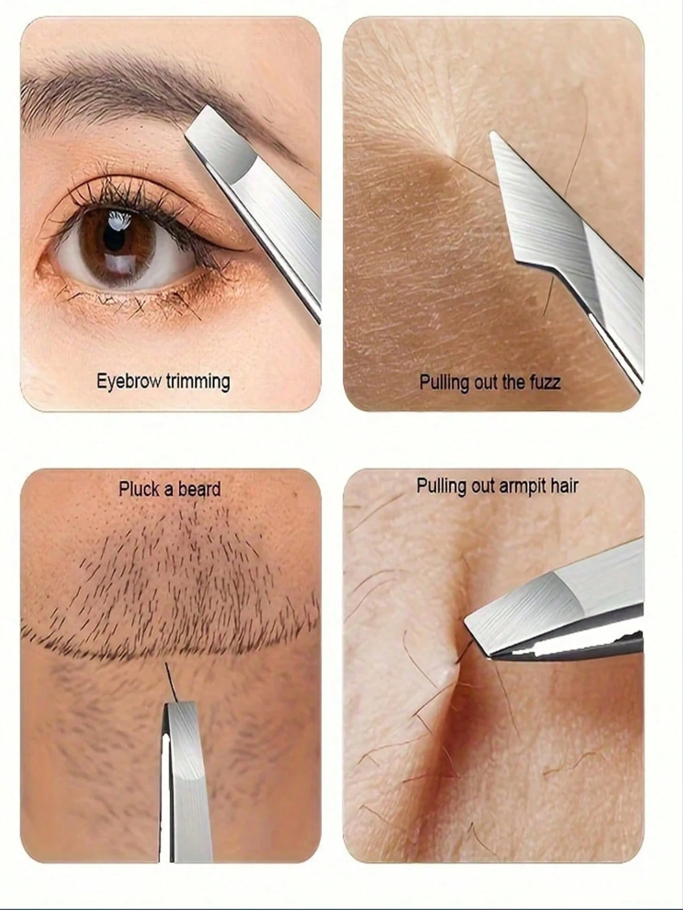 4Pcs Precision Tweezers Set, P - مراجعة Diy Electronics Tool Kit وسعره