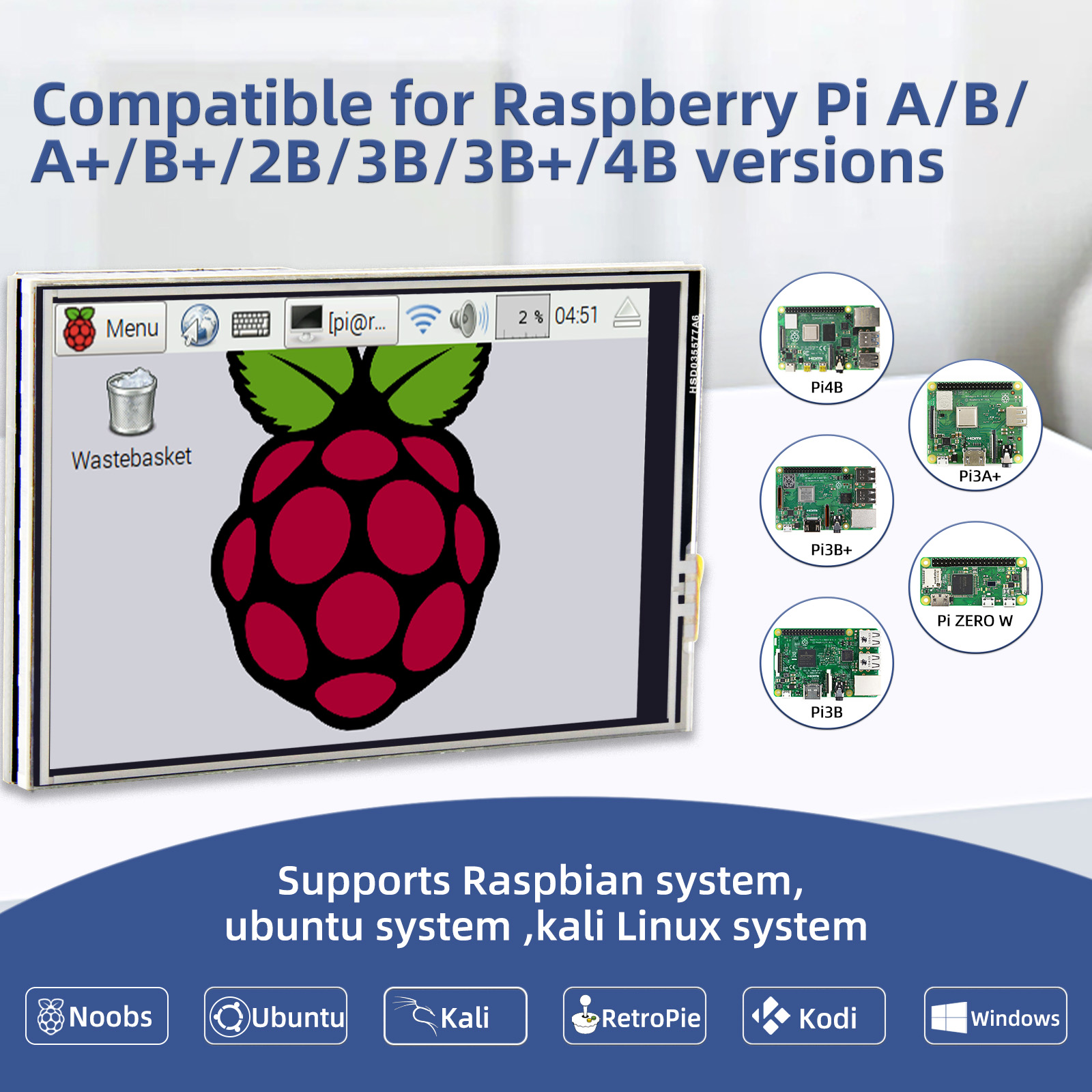 iPistBit 3.5 Inch Display for  - مراجعة Raspberry Pi Zero وسعره