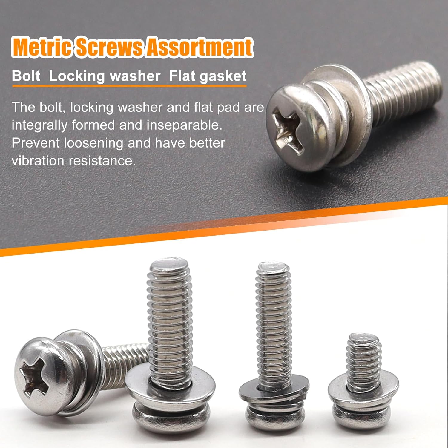 500Pcs Nut and Bolt Assortment - مراجعة Diy Motorcycle Electronics وسعره