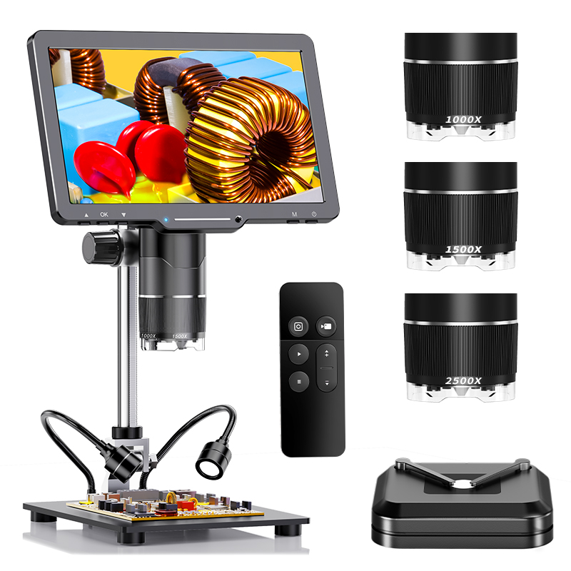 2500X HDMI Digital Microscope  - مراجعة Diy Electronics Videos وسعره