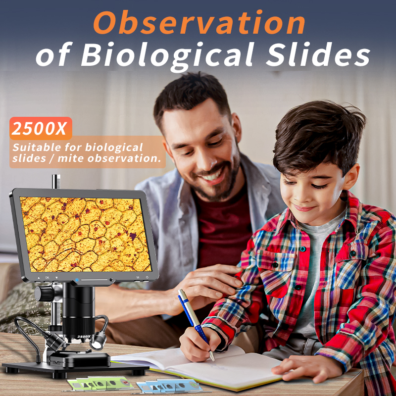 2500X HDMI Digital Microscope  - مراجعة Diy Electronics Videos وسعره
