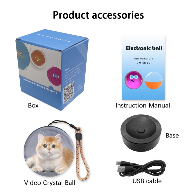 Wifi 3D Crystal Ball Customize - مراجعة Diy Electronics Videos وسعره