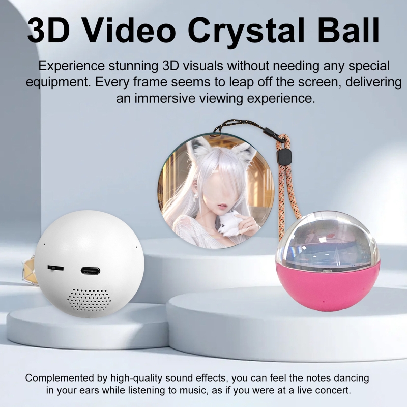 Wifi 3D Crystal Ball Customize - مراجعة Diy Electronics Videos وسعره