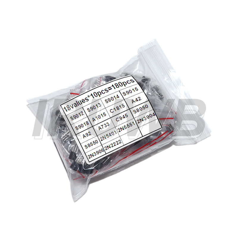 180pcs=18kinds*10pcs Transisto - مراجعة Mosfet Transistor Set وسعره