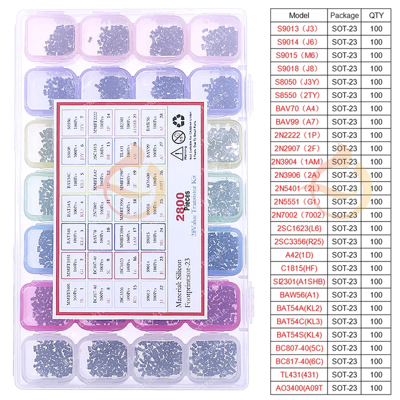 DIP SMD Mosfet Triode Thyristo - مراجعة Mosfet Transistor Set وسعره