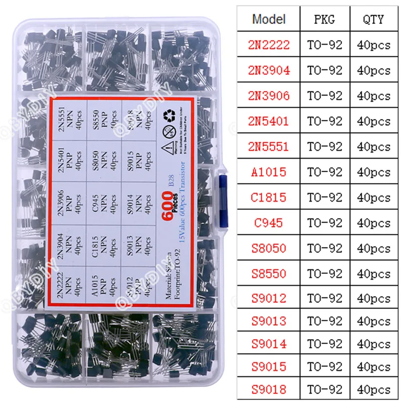 DIP SMD Mosfet Triode Thyristo - مراجعة Mosfet Transistor Set وسعره