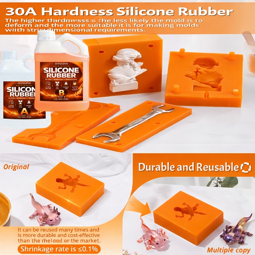 Liquid Silicone Rubber Kit,Hig - مراجعة Diy Electronics Components وسعره