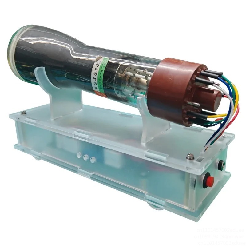 8SJ31J Oscilloscope Tube Clock - مراجعة Diy Electronics Desk وسعره