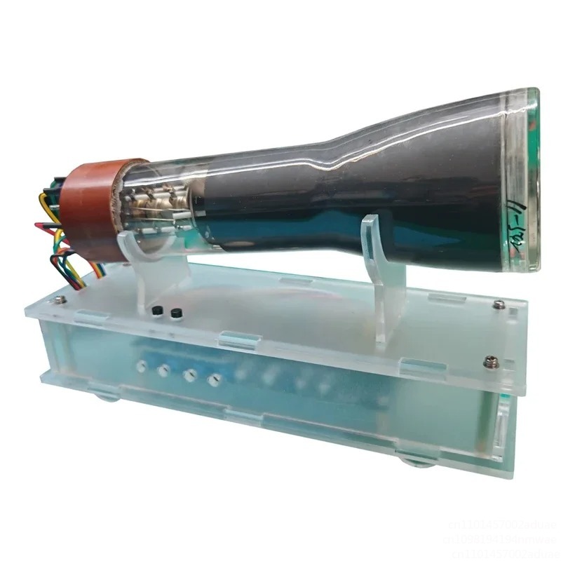 8SJ31J Oscilloscope Tube Clock - مراجعة Diy Electronics Desk وسعره