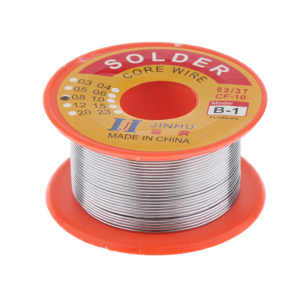 Tin Solder Wire Rosin Core 2%  - مراجعة Diy Electronics Flux وسعره