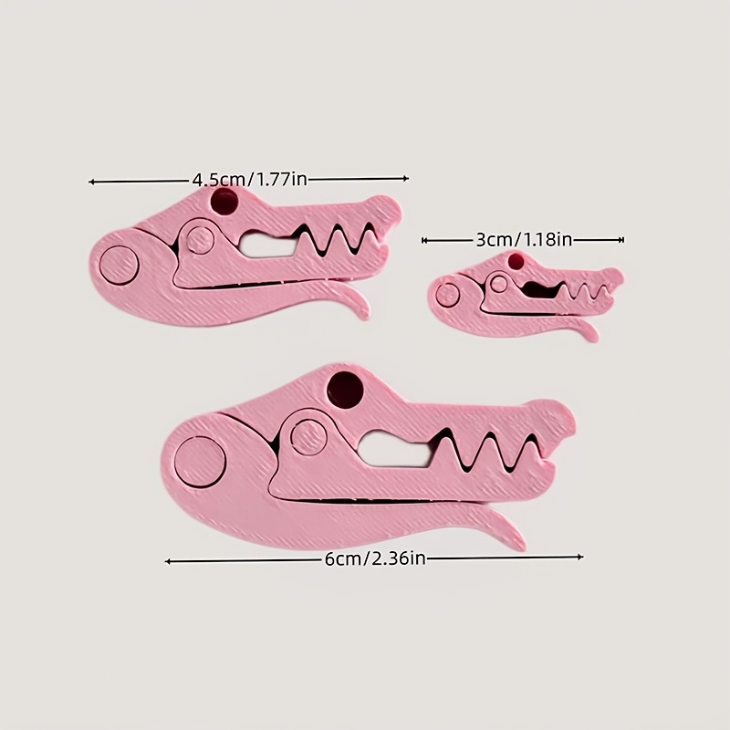 Fun Crocodile Food Sealing Cli - مراجعة Crocodile Clip Set وسعره