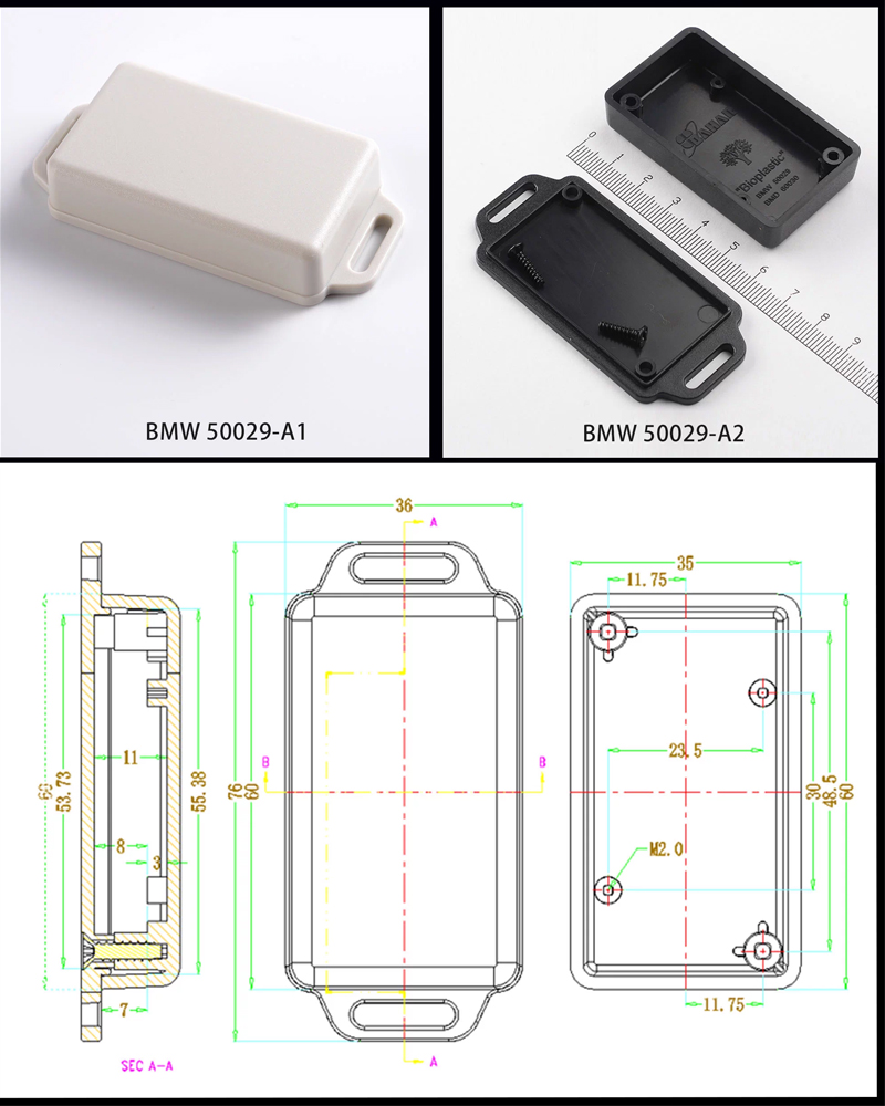 Universal DIY ABS Plastic Encl - مراجعة Diy Electronics Desk وسعره
