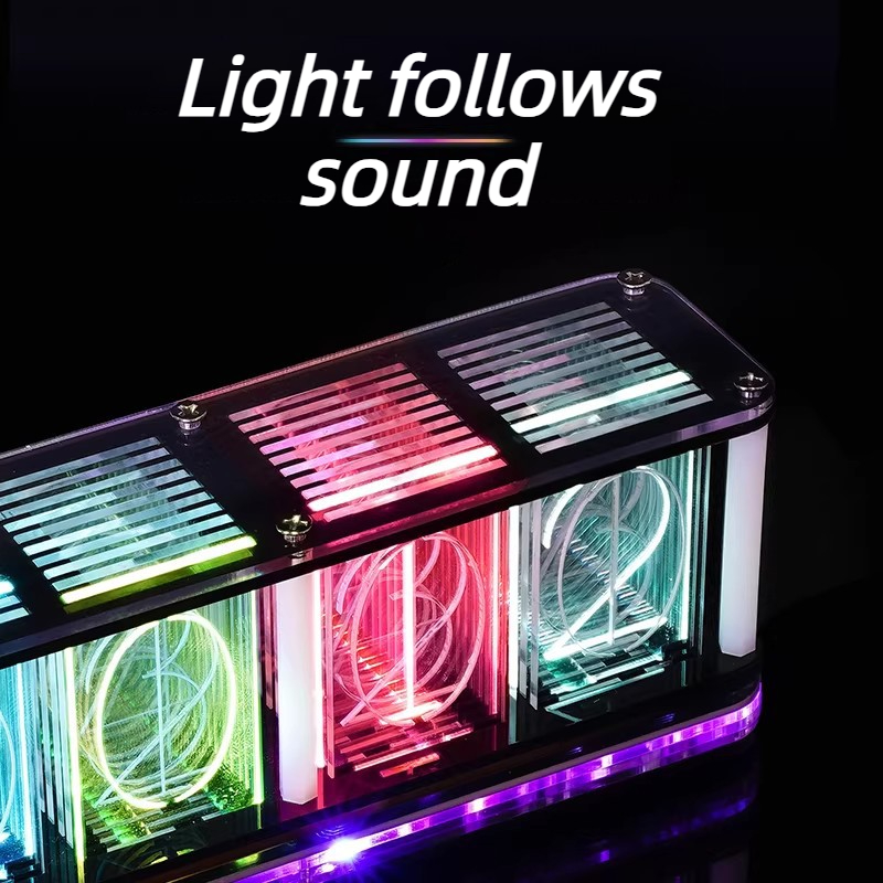 Glow Tube Clock Kit DIY Electr - مراجعة Diy Electronics Desk وسعره