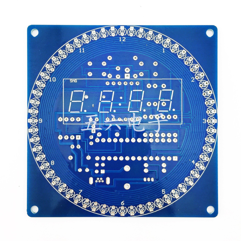 Electronic Clock DIY Light Con - مراجعة Diy Electronics Desk وسعره