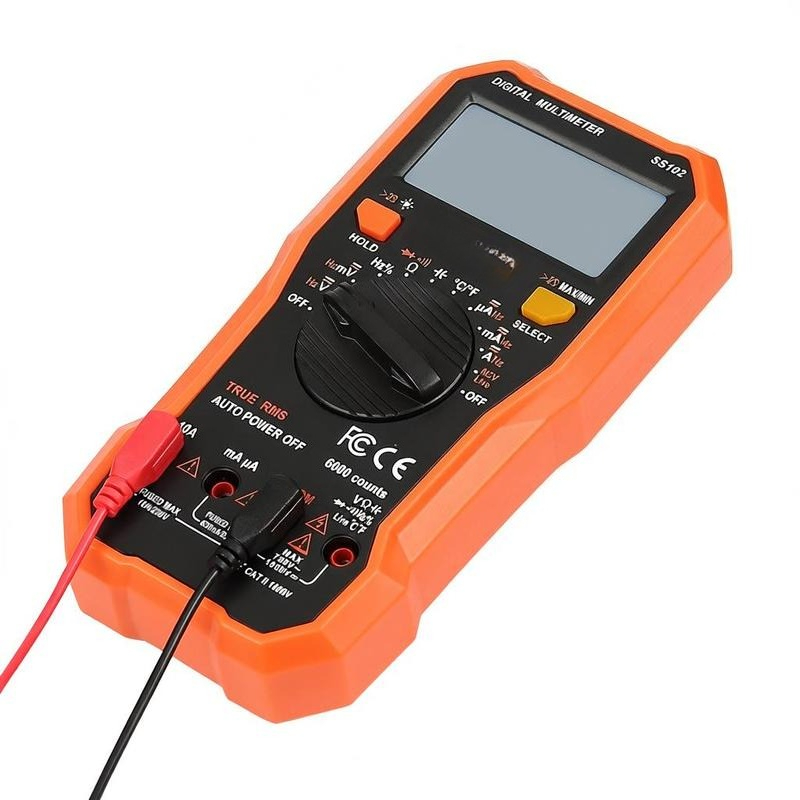 AC DC Voltage Tester 6000 Coun - مراجعة Diy Home Electronics Lab وسعره