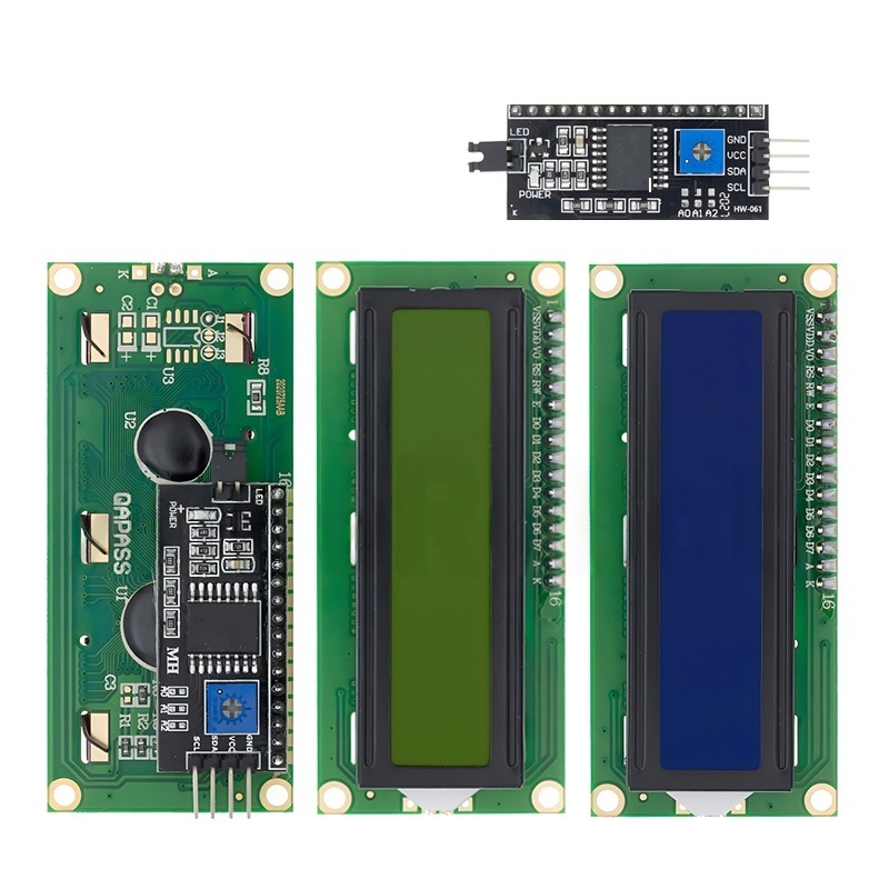 LCD 1602 2004 Module Blue Gree - مراجعة I2C Lcd Display وسعره