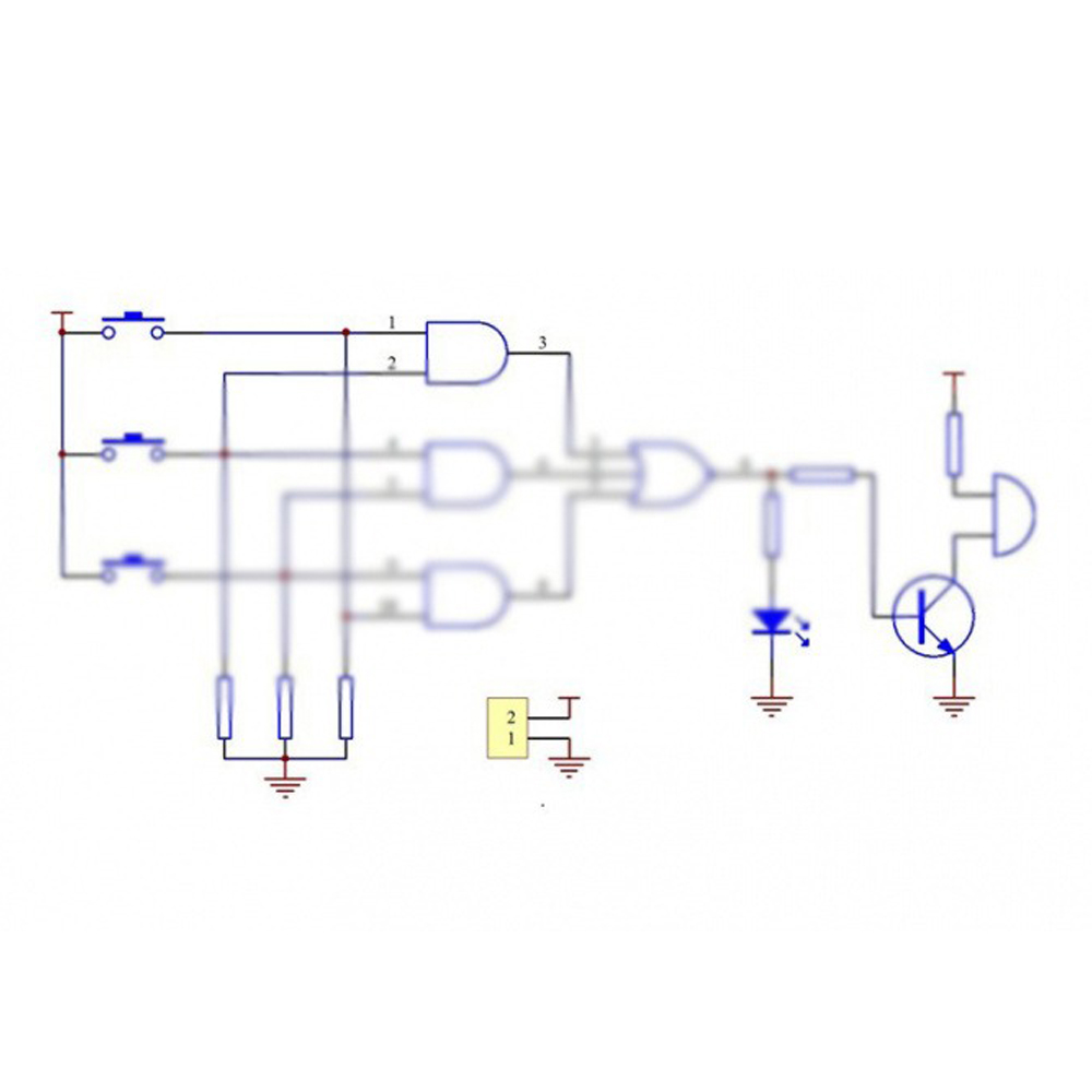 Three Person Voter Digital Cir - مراجعة Diy Home Electronics Lab وسعره