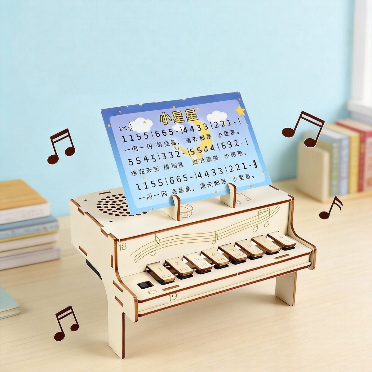 DIY Wooden Electronic Piano Mo - مراجعة Diy Electronics Tool Kit وسعره