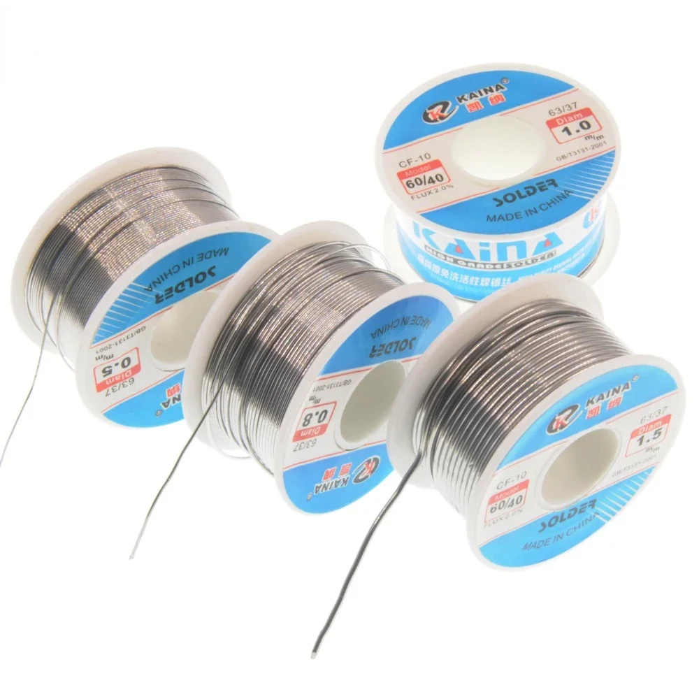 50g Rosin Core Tin Solder Wire - مراجعة Diy Electronics Flux وسعره