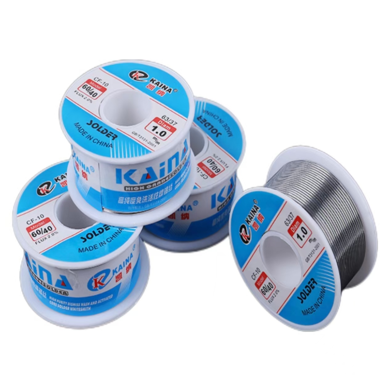 50g Rosin Core Tin Solder Wire - مراجعة Diy Electronics Flux وسعره