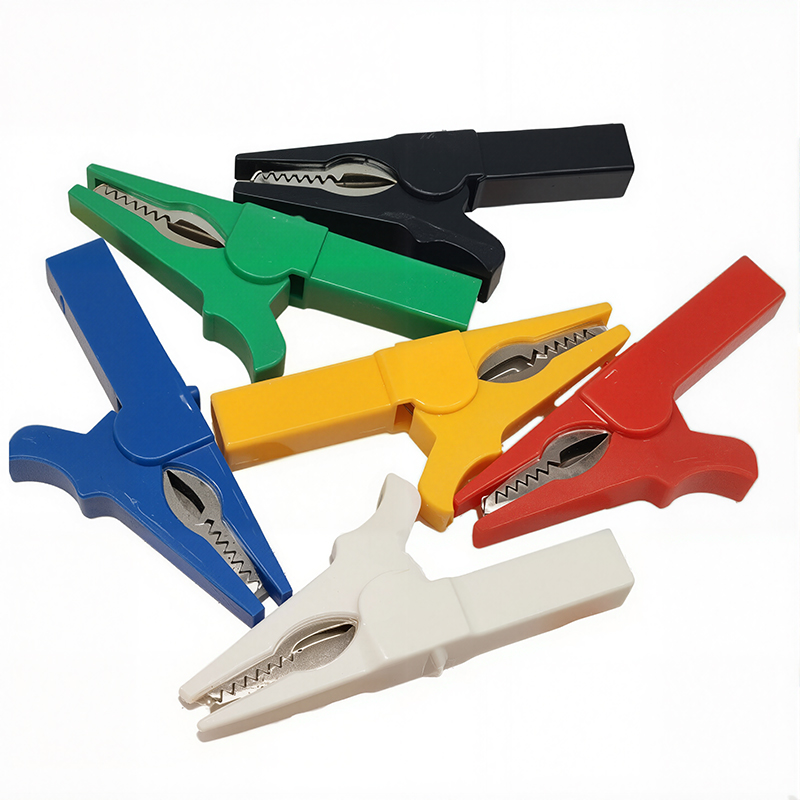 6pcs Alligator Clips 55mm Batt - مراجعة Crocodile Clip Set وسعره