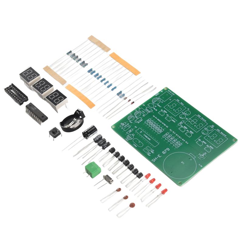 AT89C2051 6 Digital LED Displa - مراجعة Diy Electronics Flux وسعره