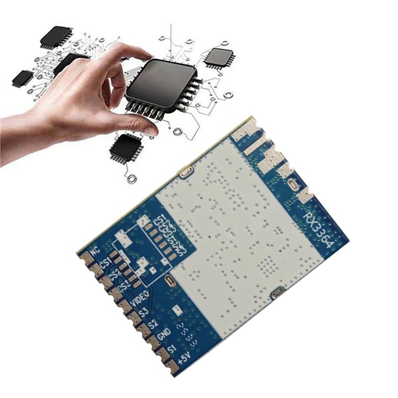 AS95-RX3364 For FPV RC DIY Dro - مراجعة Diy Electronics Videos وسعره