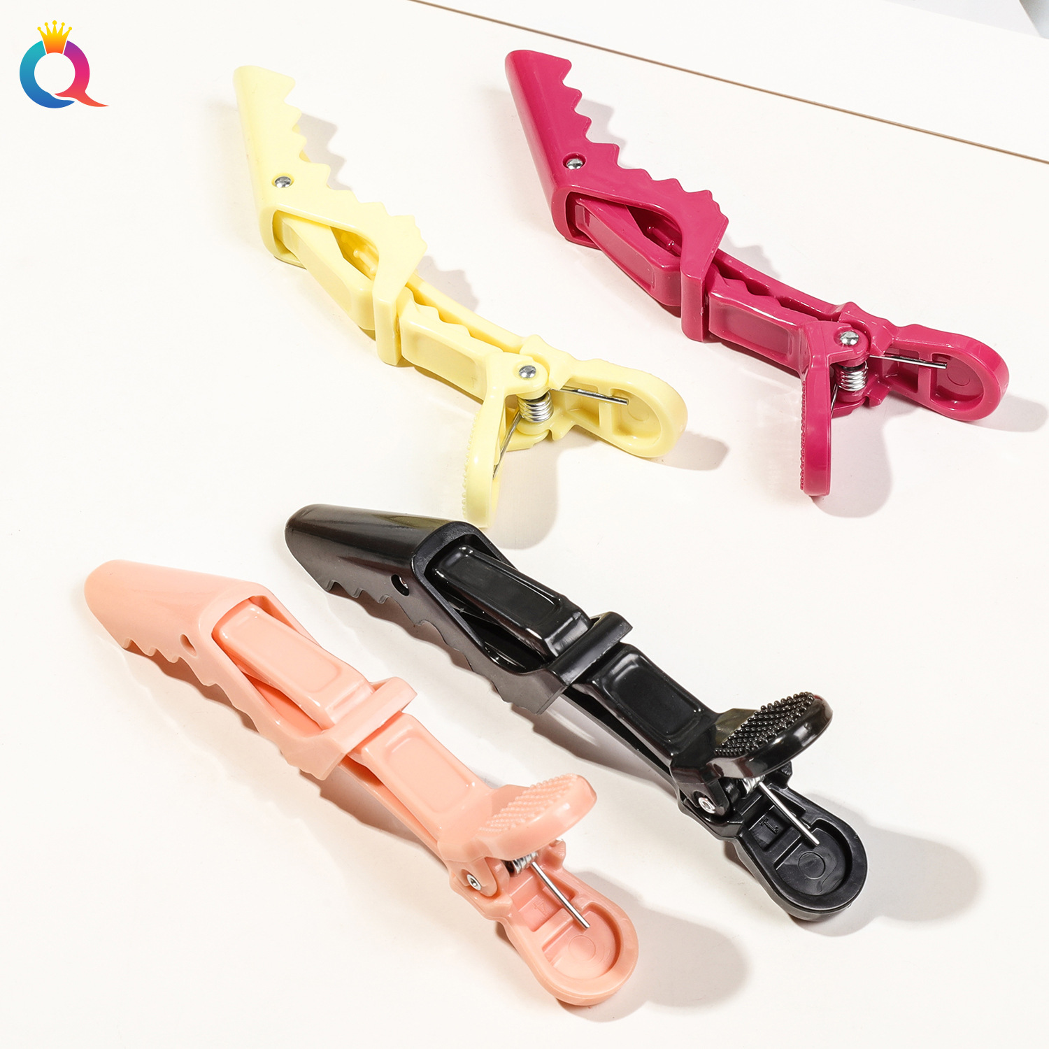 6-Piece Set of Vivid Alligator - مراجعة Crocodile Clip Set وسعره