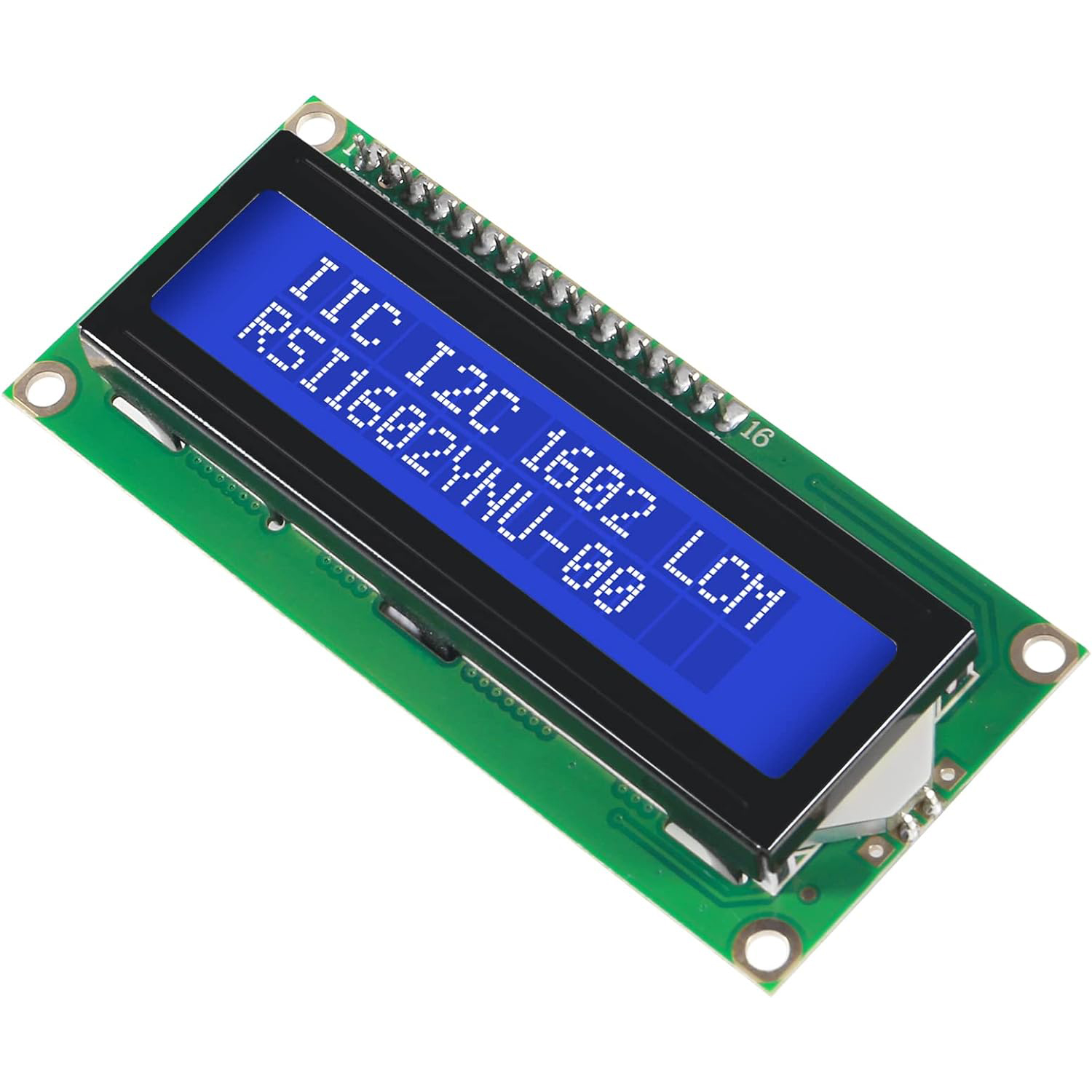 LCD1602 Screen with Backlight  - مراجعة I2C Lcd Display وسعره