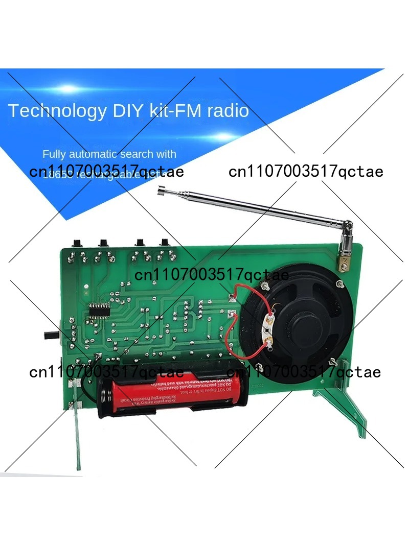 Radio Kit FM FM FM electronic  - مراجعة Diy Electronics Components وسعره