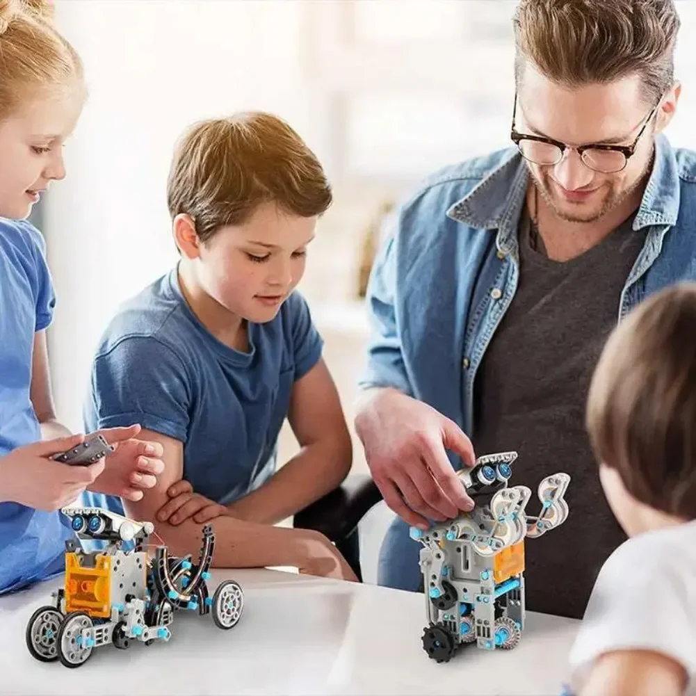 13 in 1 Solar Powered Robot Sc - مراجعة Diy Electronics Components وسعره