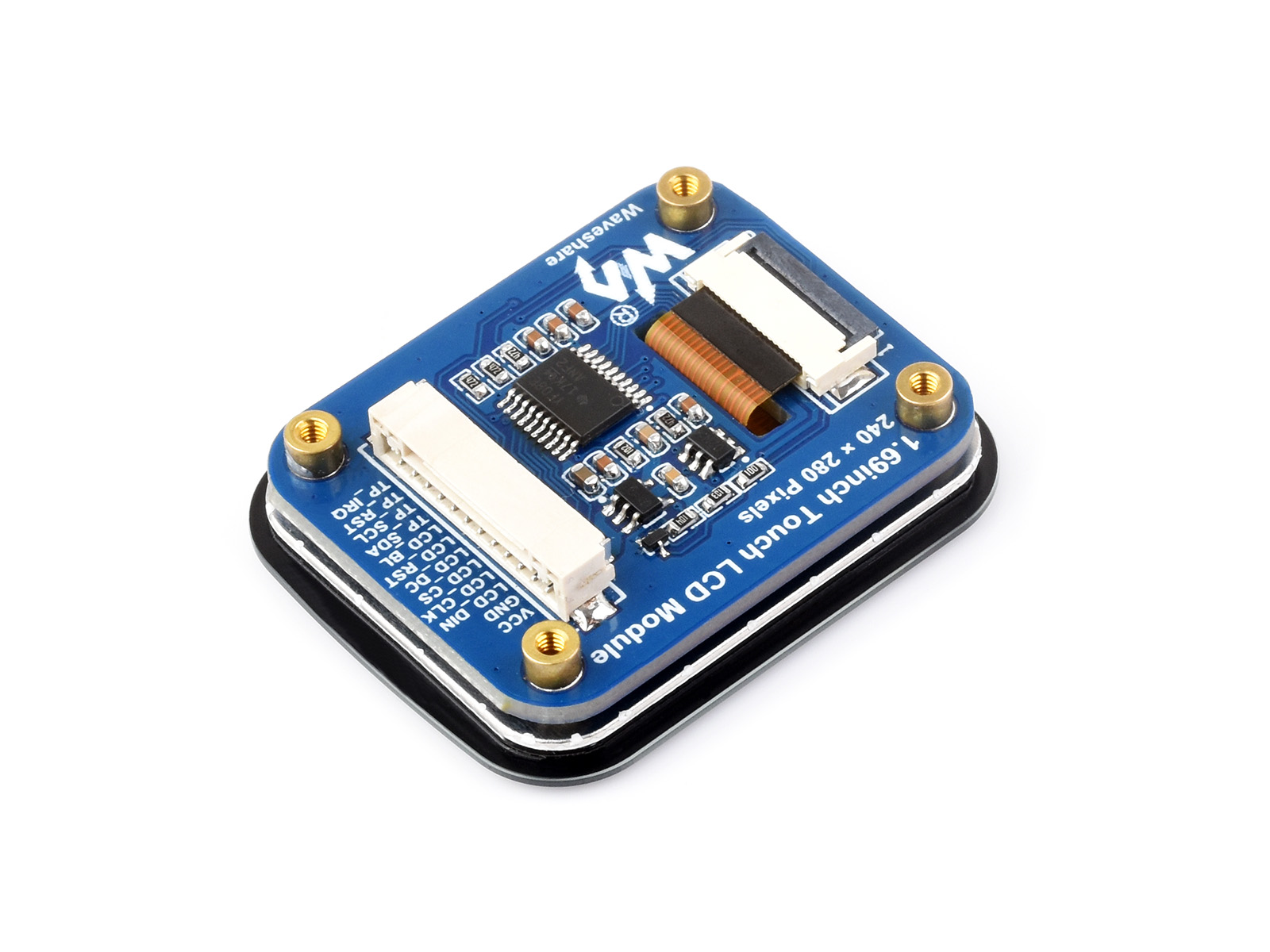 1.69inch Round LCD Display Mod - مراجعة I2C Lcd Display وسعره